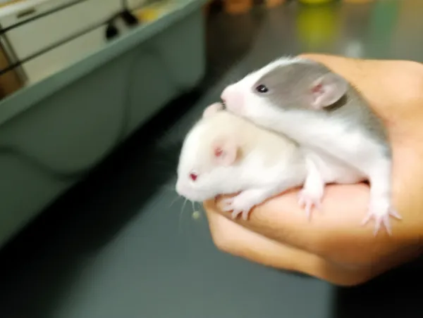 9 adet dumbo husky albino rat yavruları sahiplendirilecektir 1