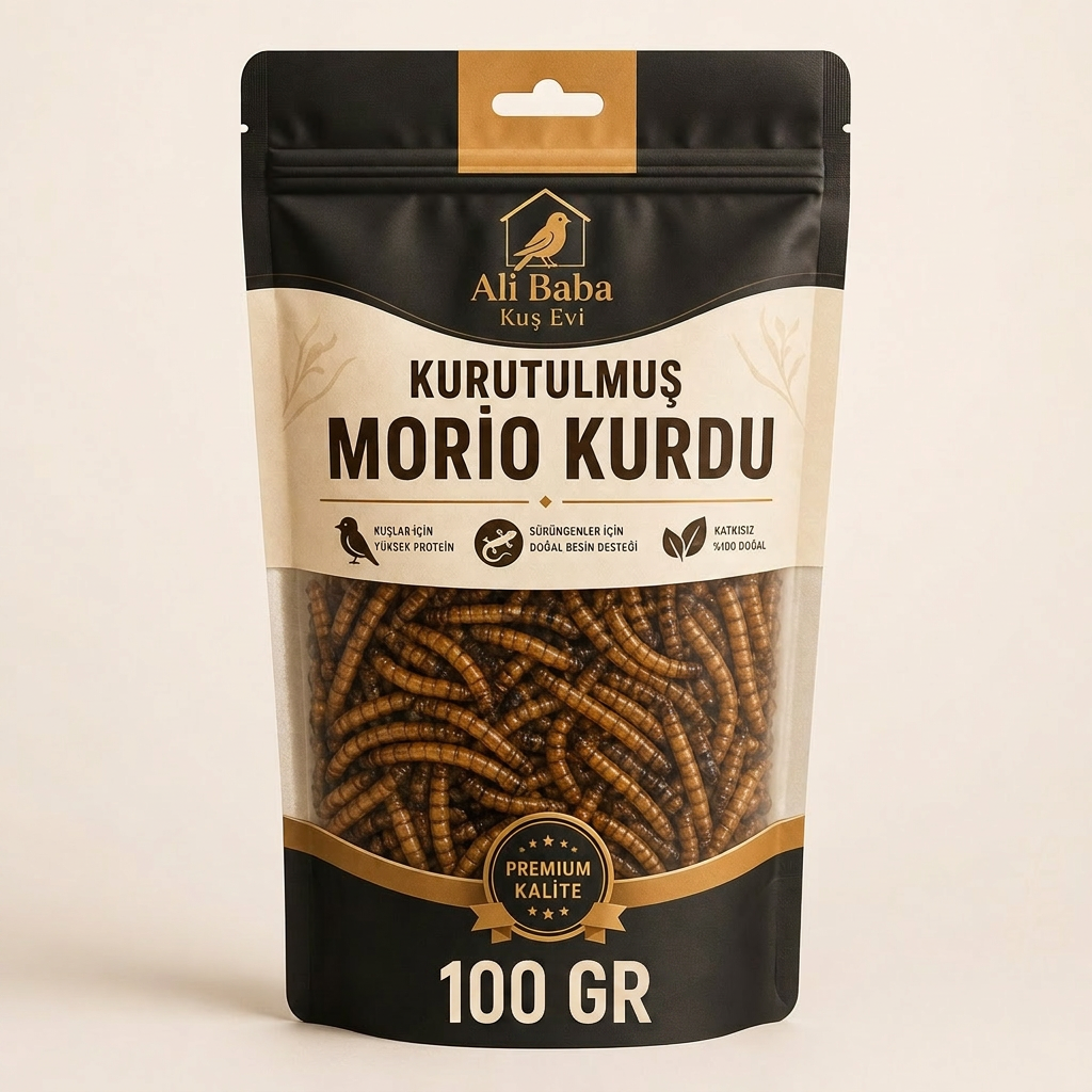 Canlı un kurdu, morio kurdu, kurutulmuş un kurdu!